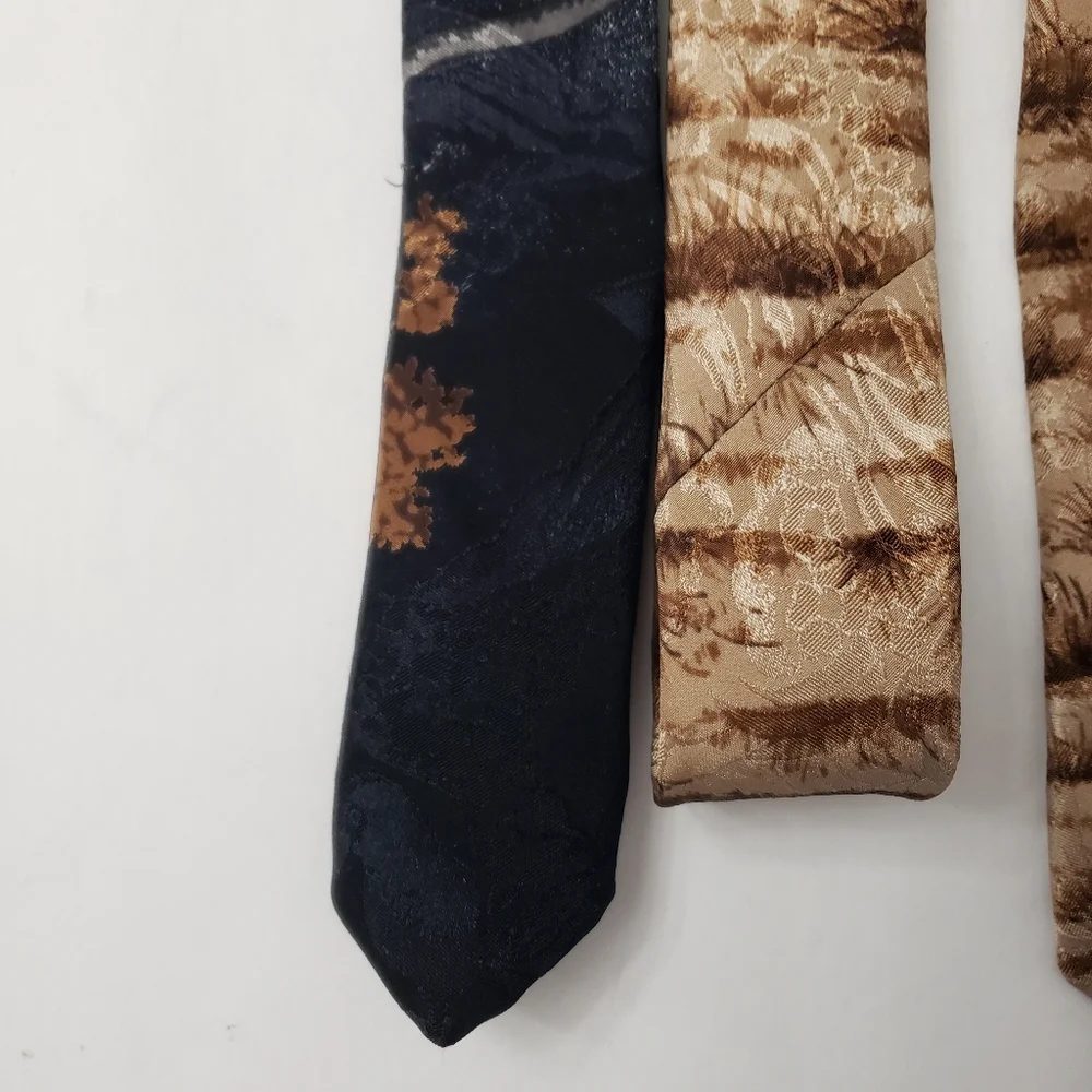Rainforest Cafe Elephant Necktie "African Pride" by Marc Dennis 1995 Novelty Tie - Picture 4 of 6